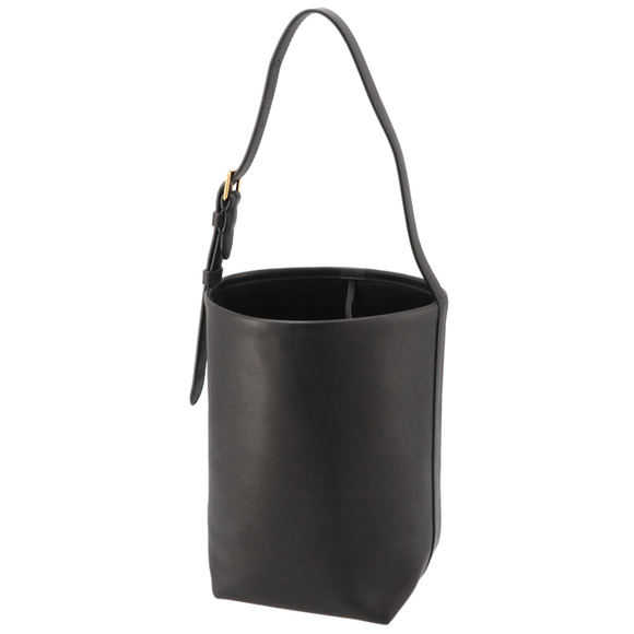 The Row Tote Bag Small NS Belt One Handle Black - Picture 2 of 8